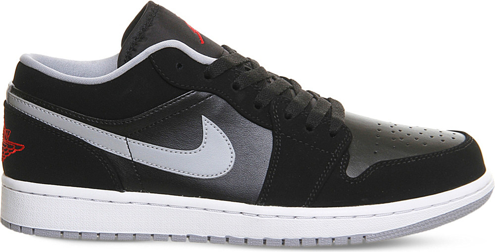 men's low top leather trainers